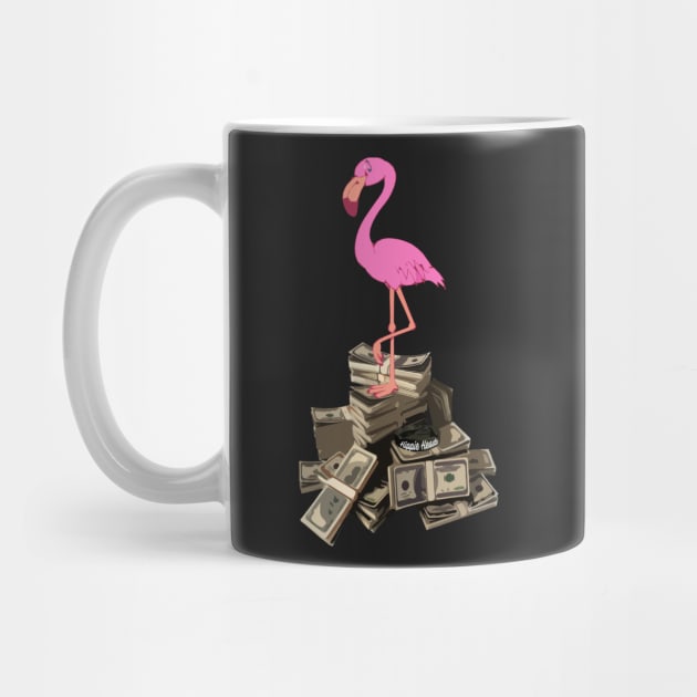 Hippie Heads (Flamingo Money Tee) by HippieHeadsFam